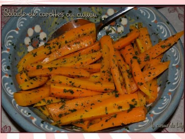 Salade de carottes au cumin