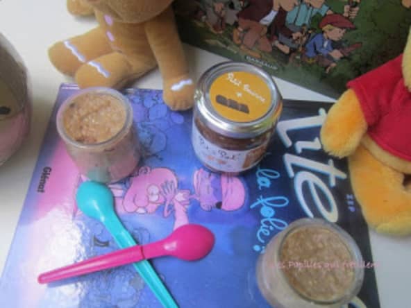 Riz au lait à la pâte à tartiner