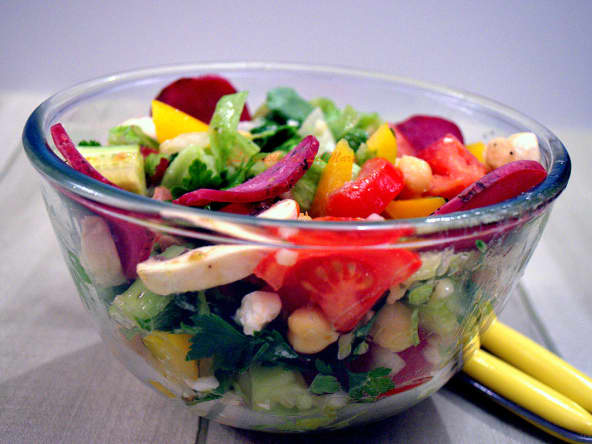 Salade aux couleurs de l'été