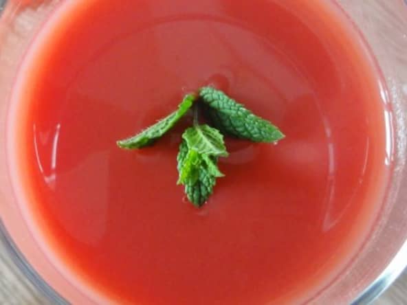 Smoothie fraise banane