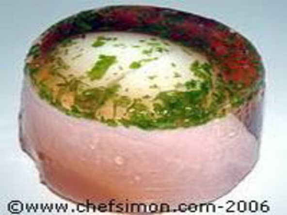Oeufs en gelée (aspic d'oeuf)