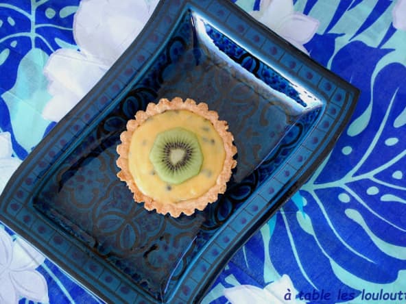 Tarte aux fruits de la passion