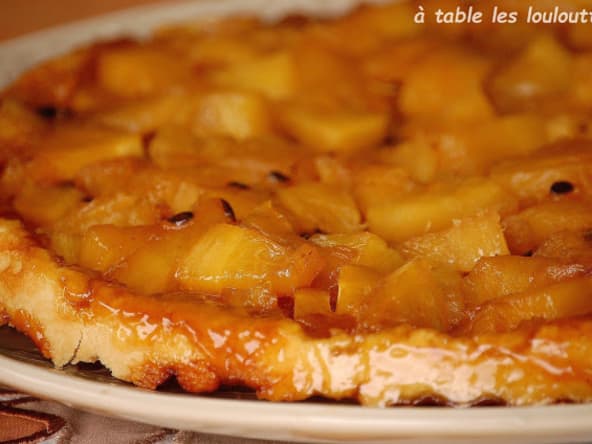 Tarte Tatin ananas bananes