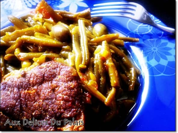 Tajine au haricot vert