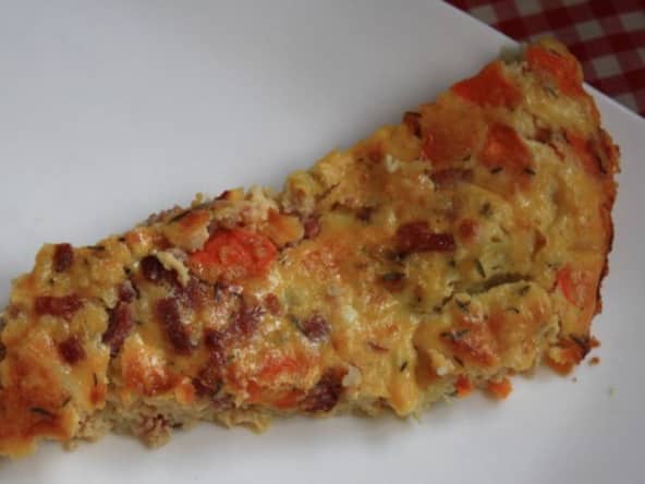 Quiche gourmande