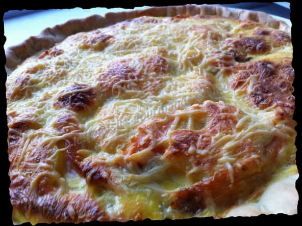Quiche saumon et pomme de terre