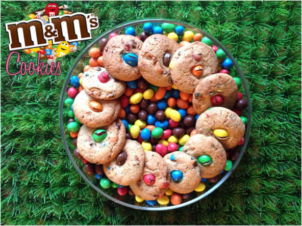 M&M's Cookies : des vrais bonbons !