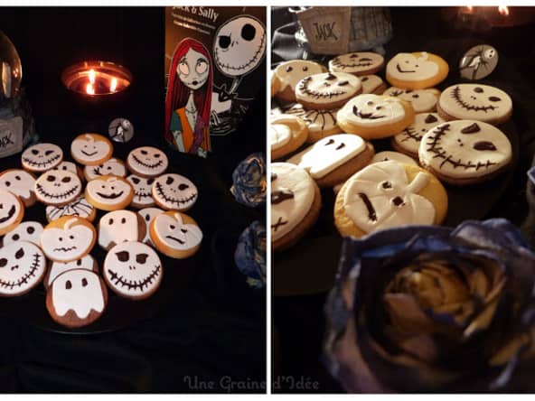 Sablés d'Halloween Mister Jack, Citrouille et Fantôme