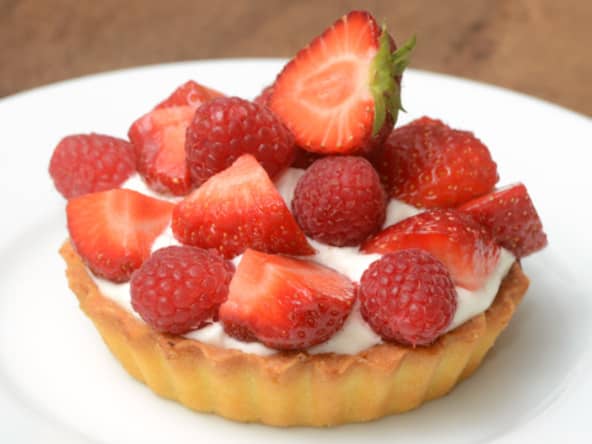 Tartelettes fraise-framboise