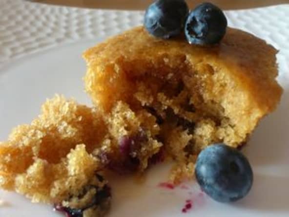 Muffins aux myrtilles