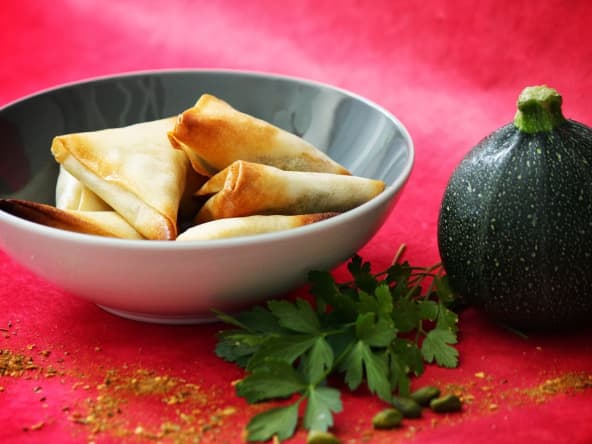 samoussa aux courgettes façon tajine