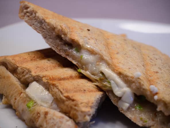 Croque fermier aux graines germées