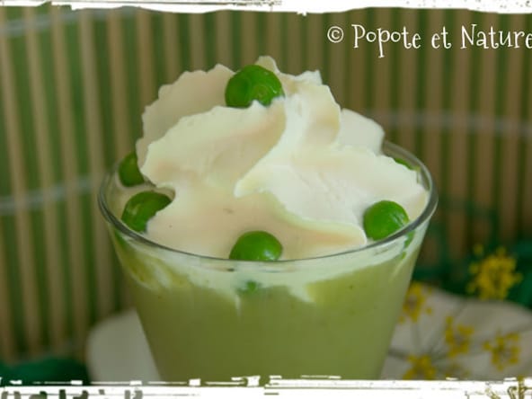 Potage de cosses de petits pois