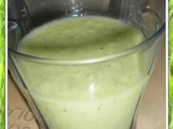 Soupe de concombre à la menthe