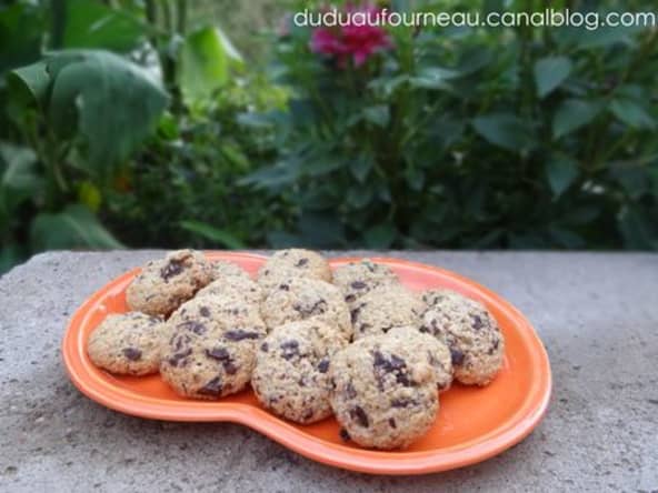 Cookies au son d'avoine et pépites de chocolat