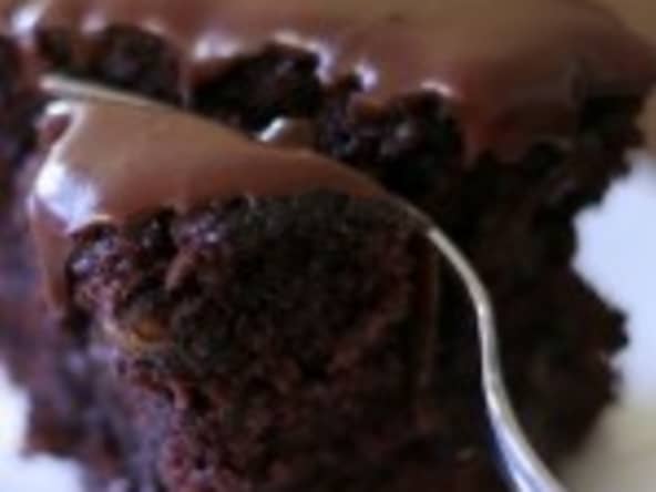 Fondant chocolat courgettes