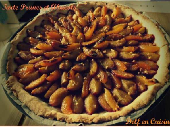 Tarte prunes abricots