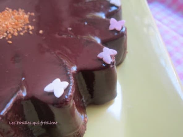 Fondant léger au chocolat et aux courgettes