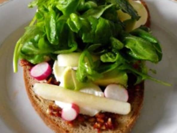 Bruschetta végétarienne