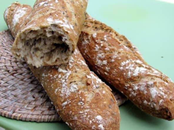 Baguettes aux céréales