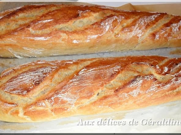 Baguette sans pétrissage
