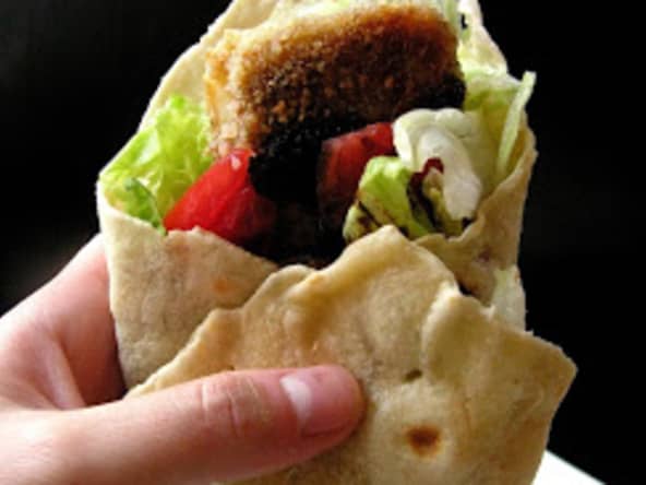 Recette de wraps à la tomate et à la mozzarella, parfait pour le diner