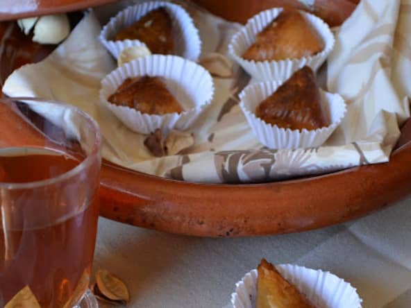 Briouates aux amandes