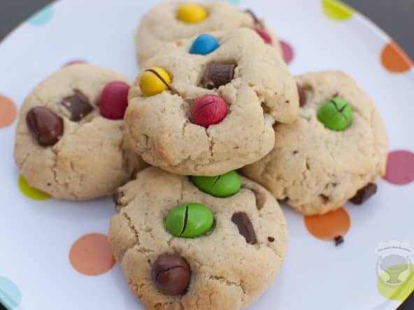 Cookies pépites de chocolat et M&M’s