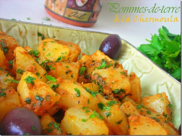 Pomme de terre a la charmoula