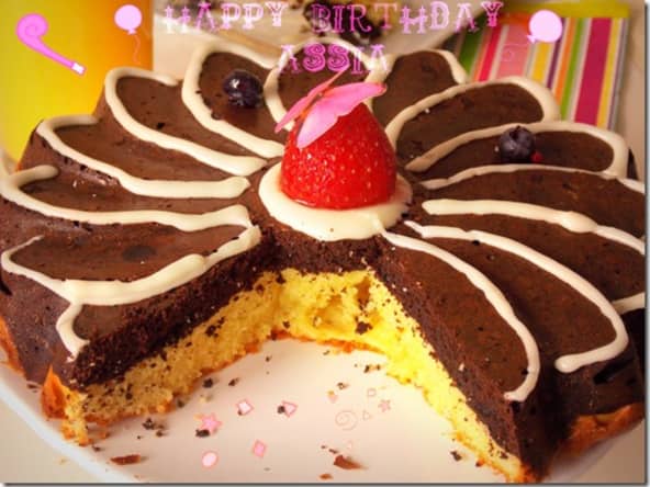 gâteau au chocolat et orange