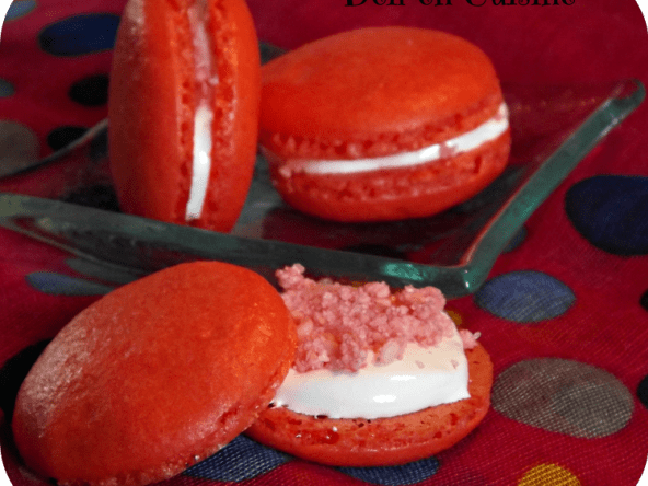 Macarons fluff et sucre pétillant