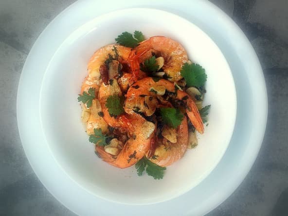 Gambas pil pil ou al ajillo