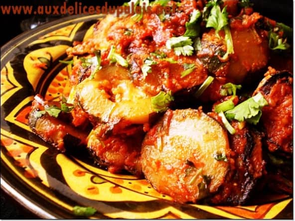 Courgette à la marocaine