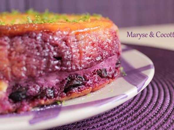 Cheese Cake Citron Myrtilles