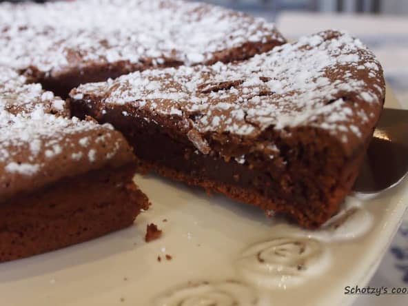 Moelleux au chocolat sans beurre