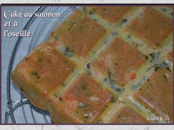 Cake au saumon et à l'oseille