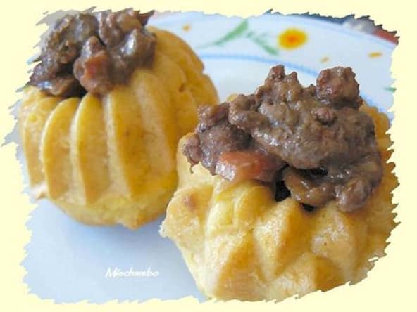 Babas aux foies de volaille