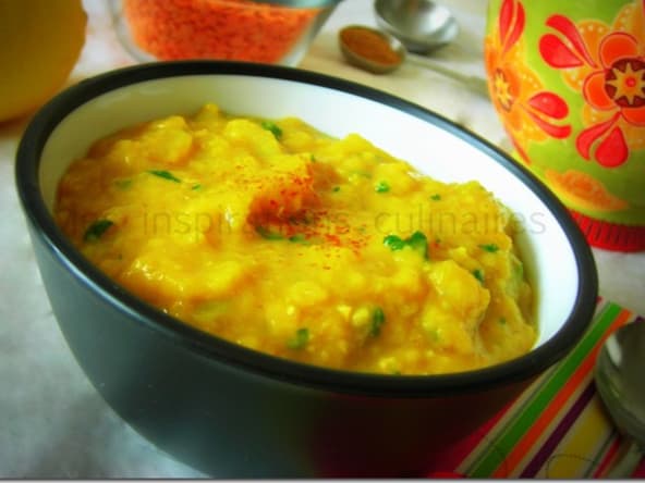 Soupe de lentilles egyptienne