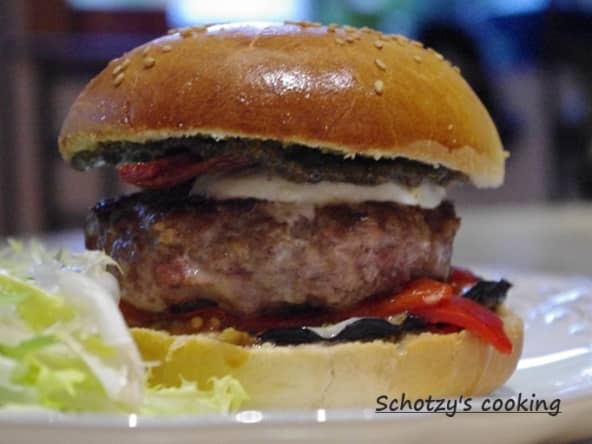 Hamburger à l'italienne