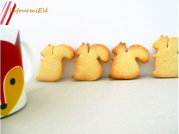 Petits sablés à la noisette