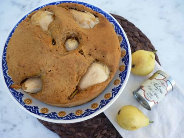 Pain d'épices aux poires
