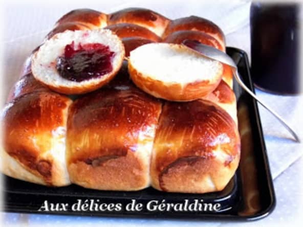 Brioche moelleuse sans beurre et sans oeuf