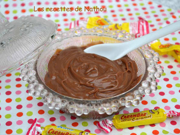 Pâte à tartiner aux Carambar caramel