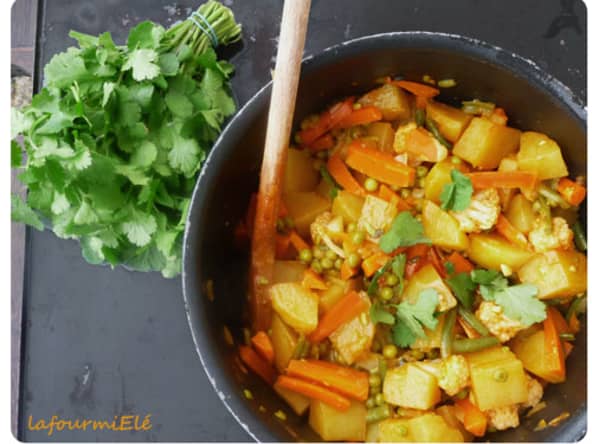 Curry de légumes