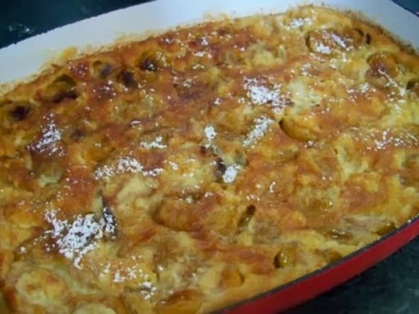 Clafoutis aux mirabelles