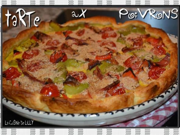 Tarte aux Poivrons