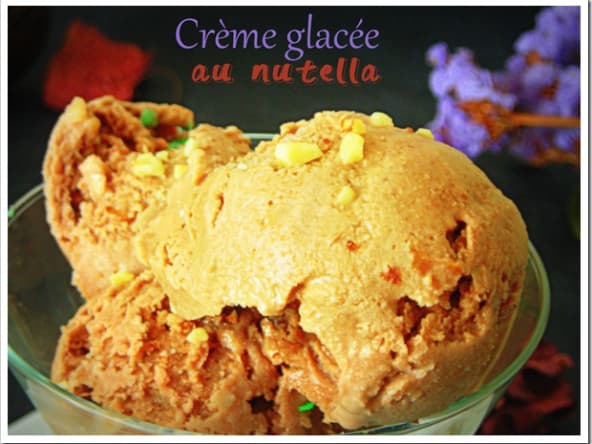 Glace au Nutella