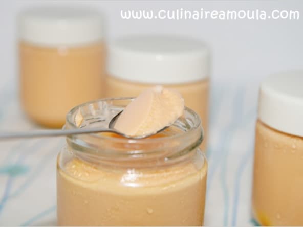 Yaourt au safran et à la fleur d'oranger