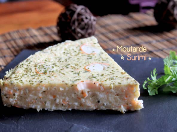 Moutarde et Surimi en terrine