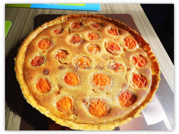 Tarte amandine aux abricots